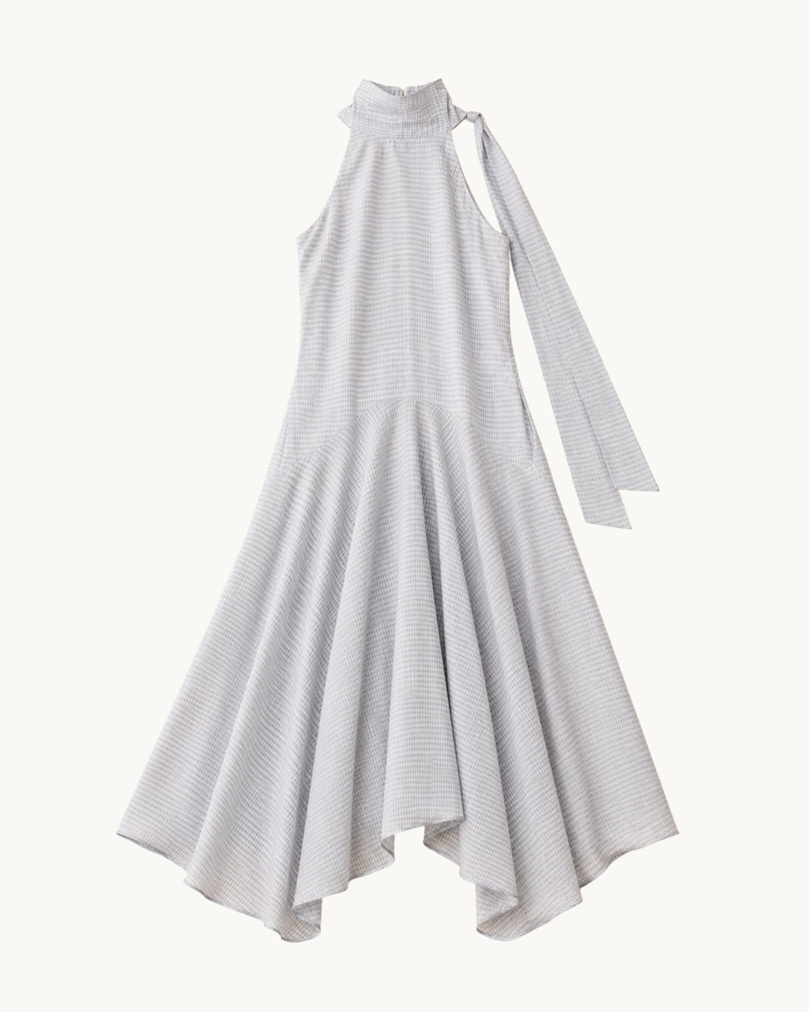 Victoria Dress - Snow plaid - Zandra Stone