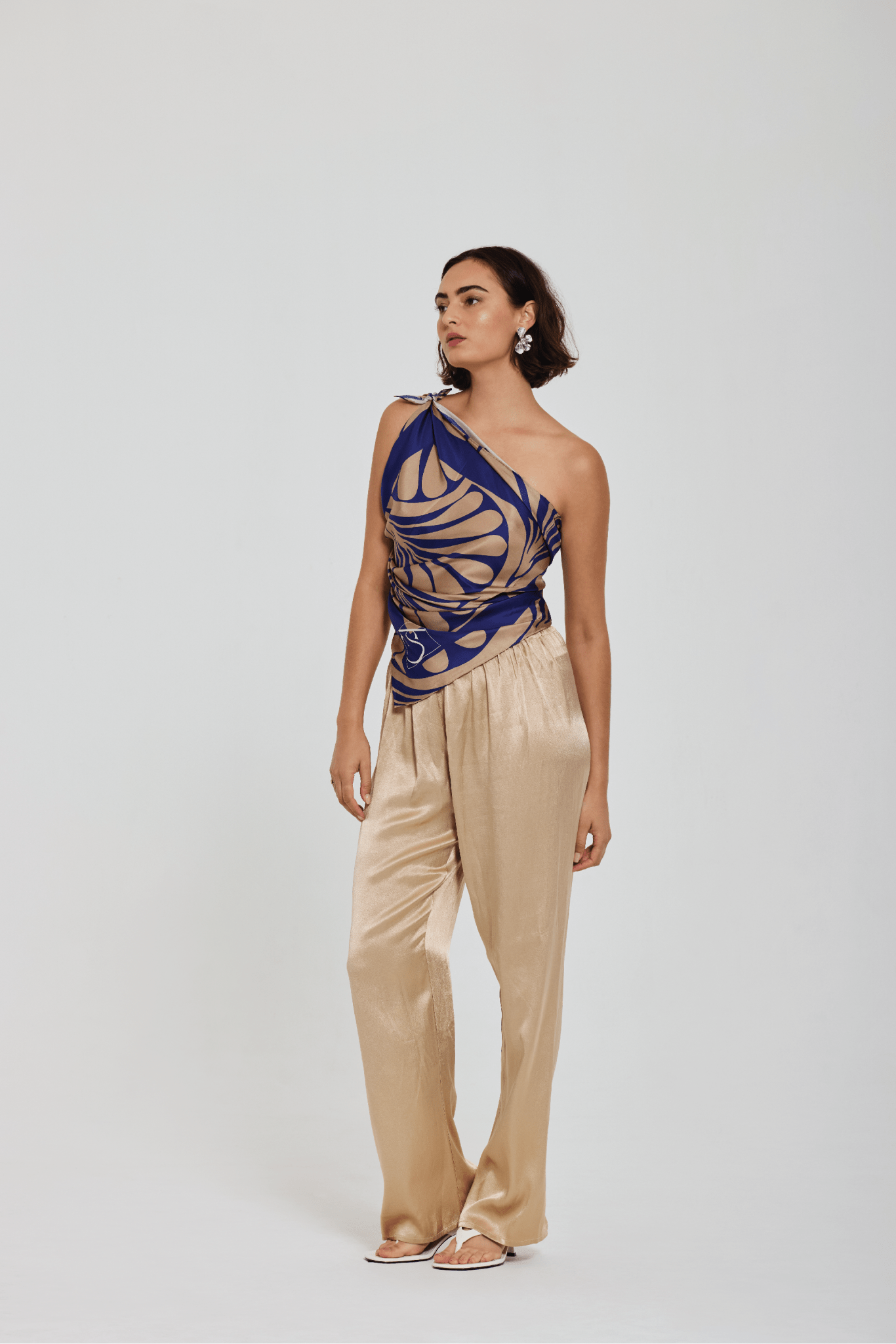 Viva Silk Twill Scarf - Zandra Stone